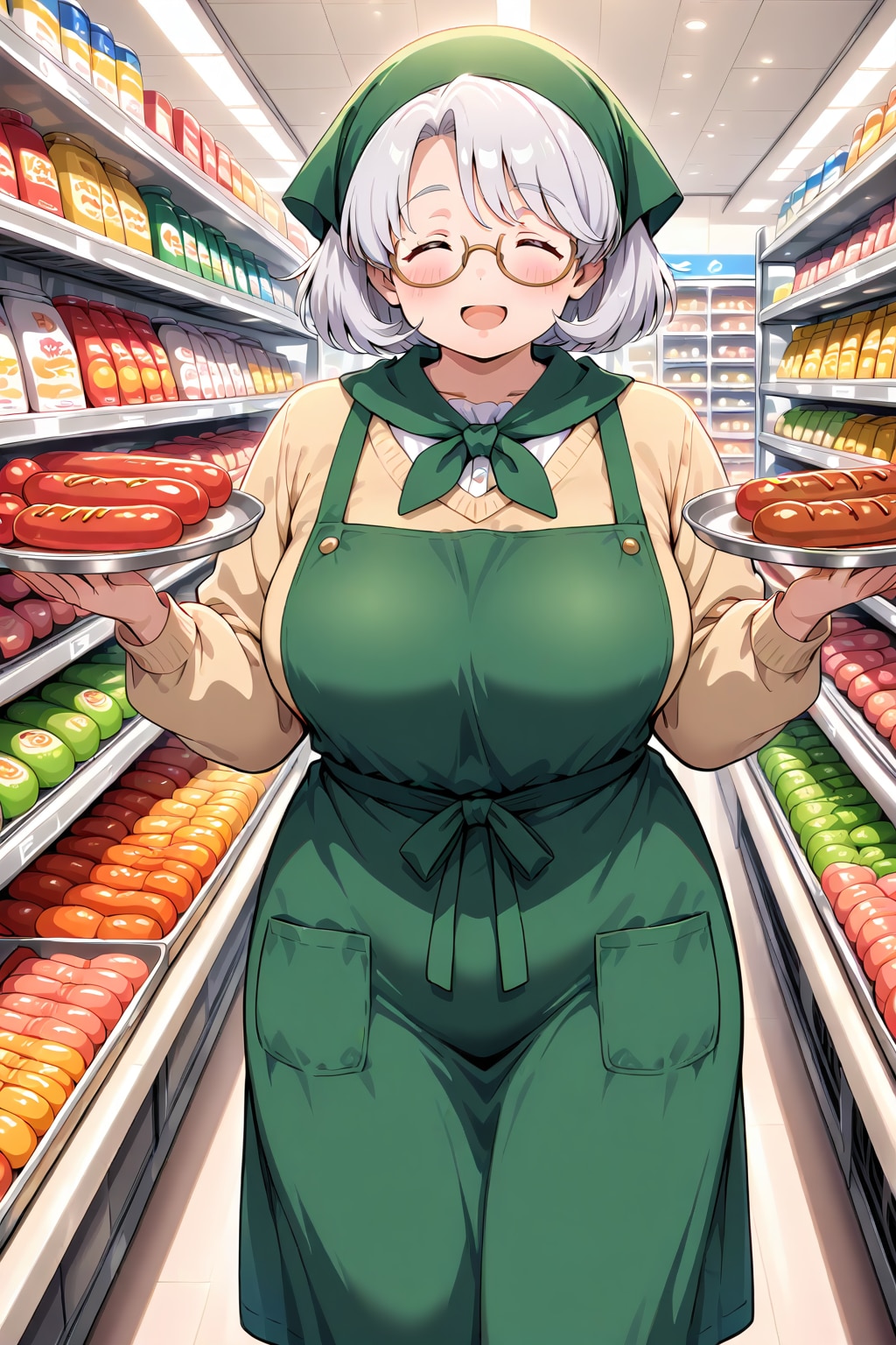 ソーセージ食べていきなさいな