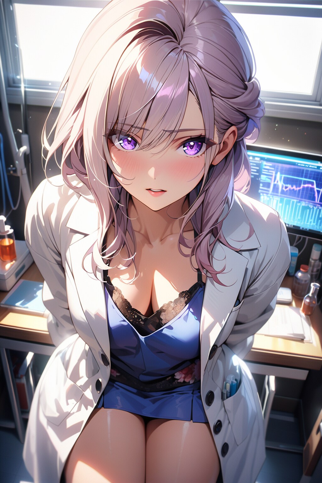 (681HQ)銀髪ちゃん女医