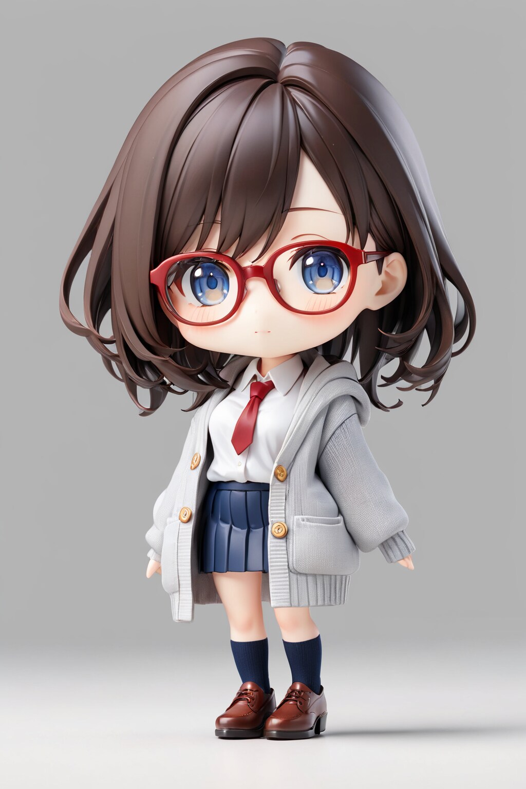 眼鏡女子 楓のフィギュア