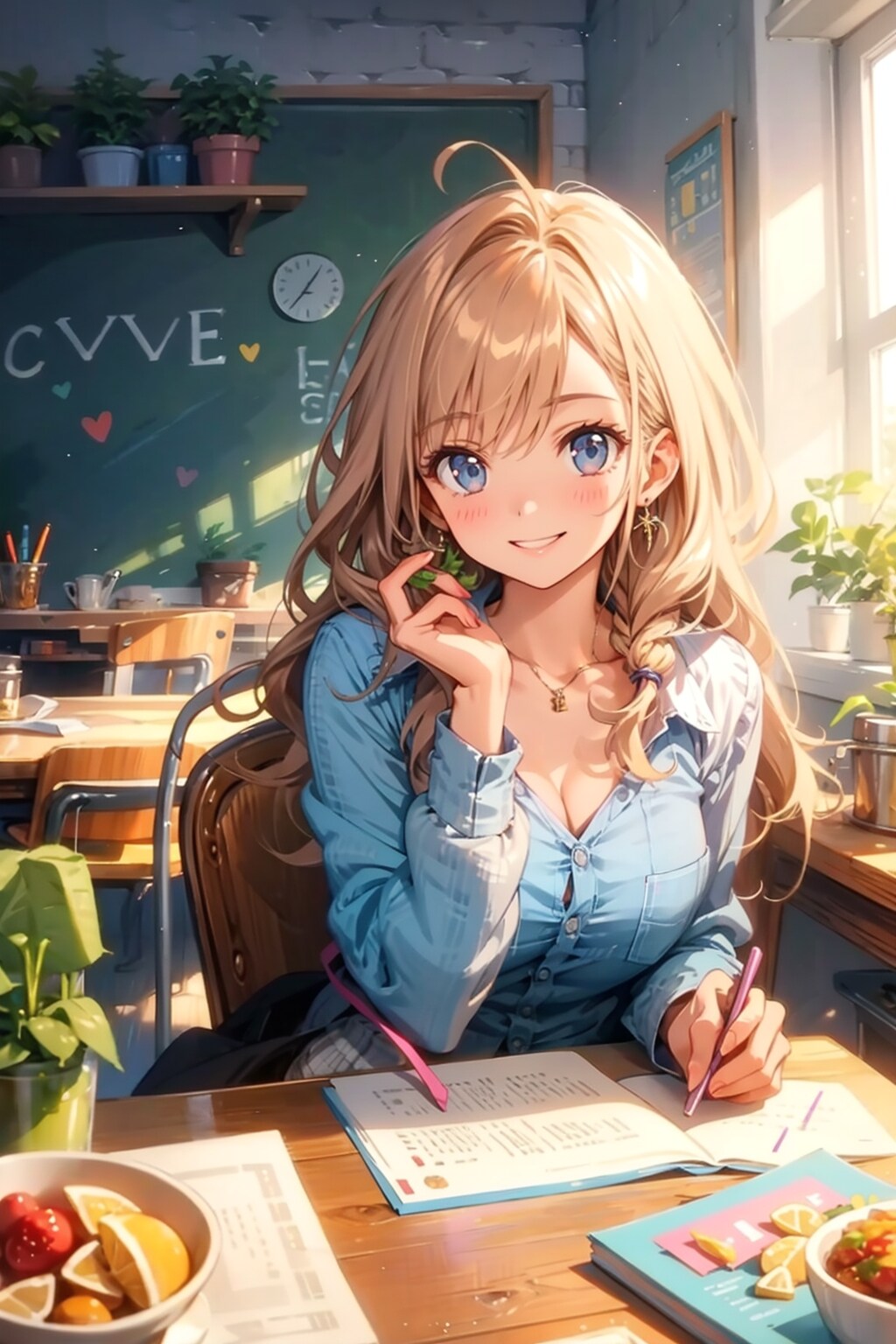 TOPAZ:Fast homecomers in girls' schools | の人気AIイラスト・グラビア