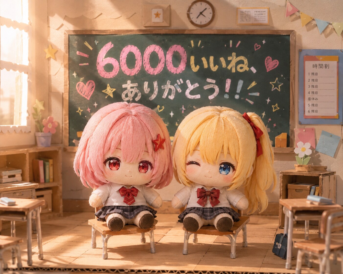 6000いいね、ありがとう！！