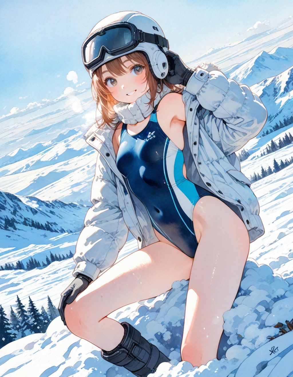 雪山
