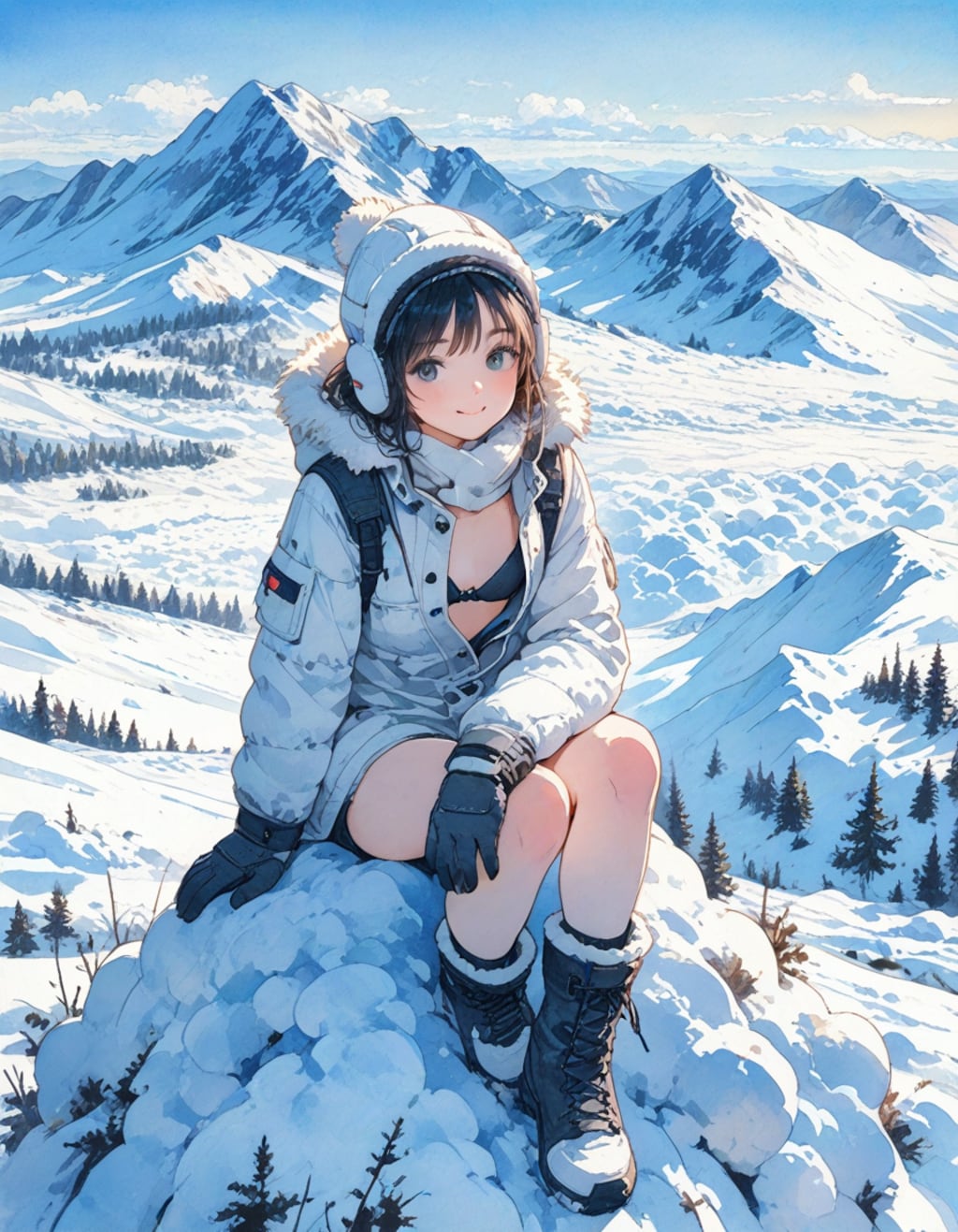 雪山