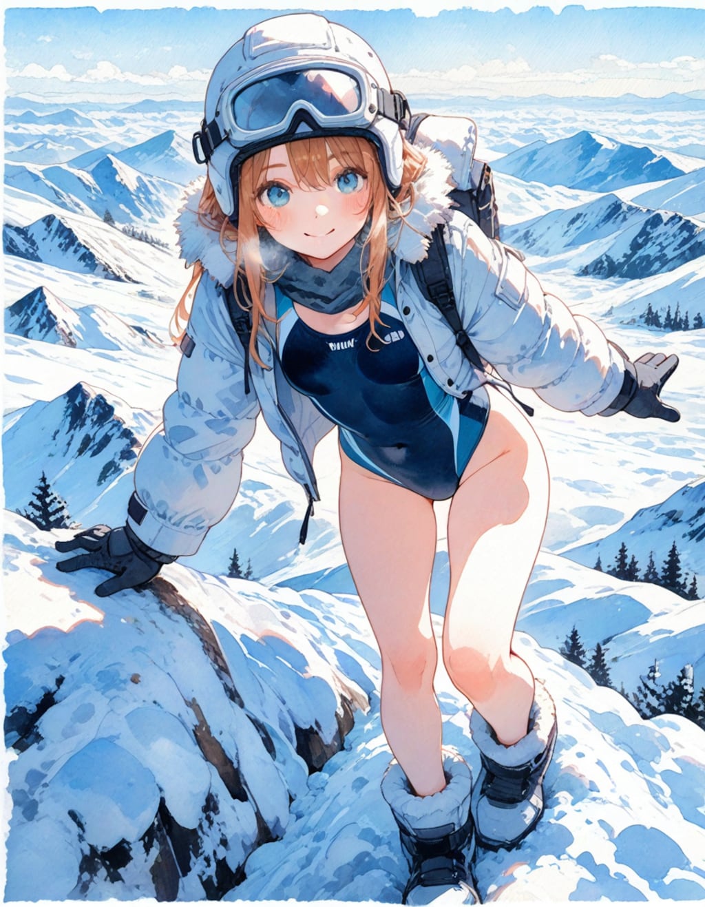 雪山
