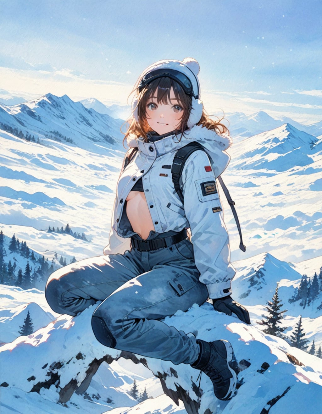 雪山