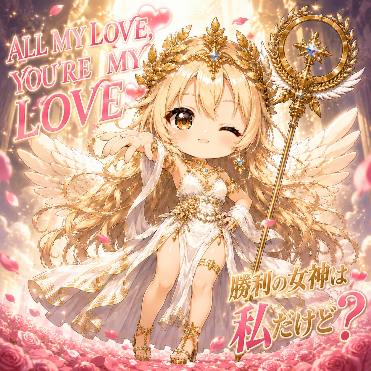 ALL MY LOVE, YOU'RE MY LOVE 勝利の女神は私だけど？