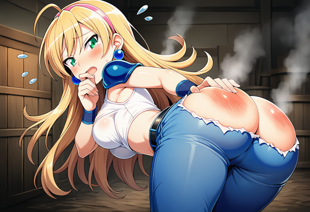 ローザvs火炎放射器ザコ4