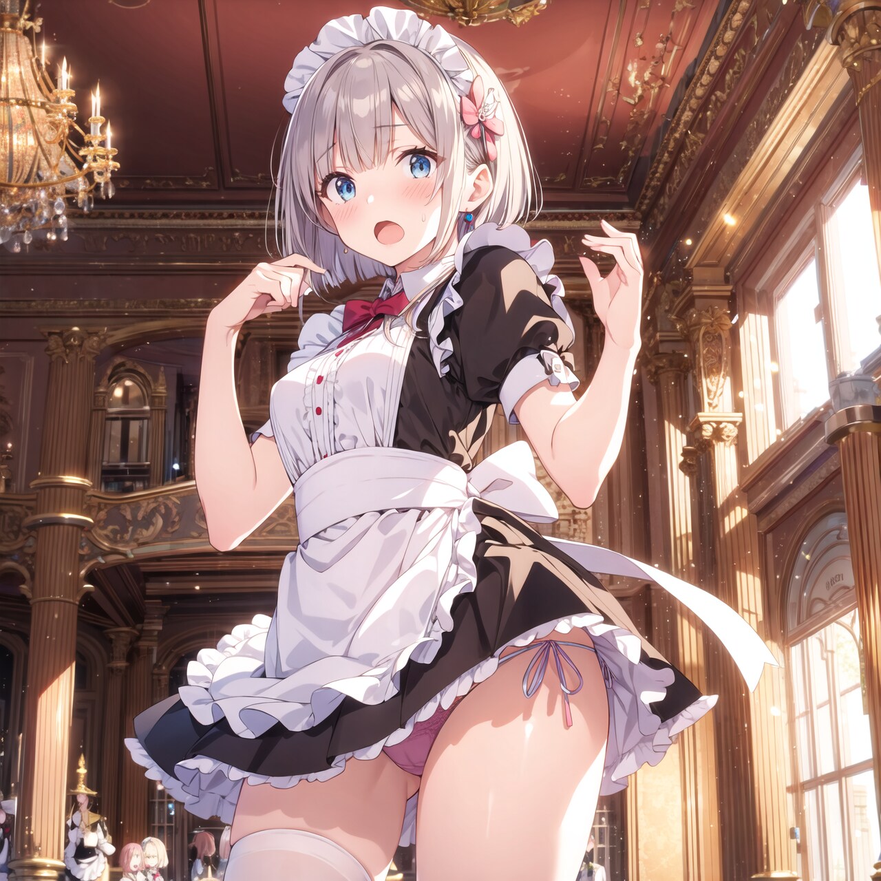 ちらり