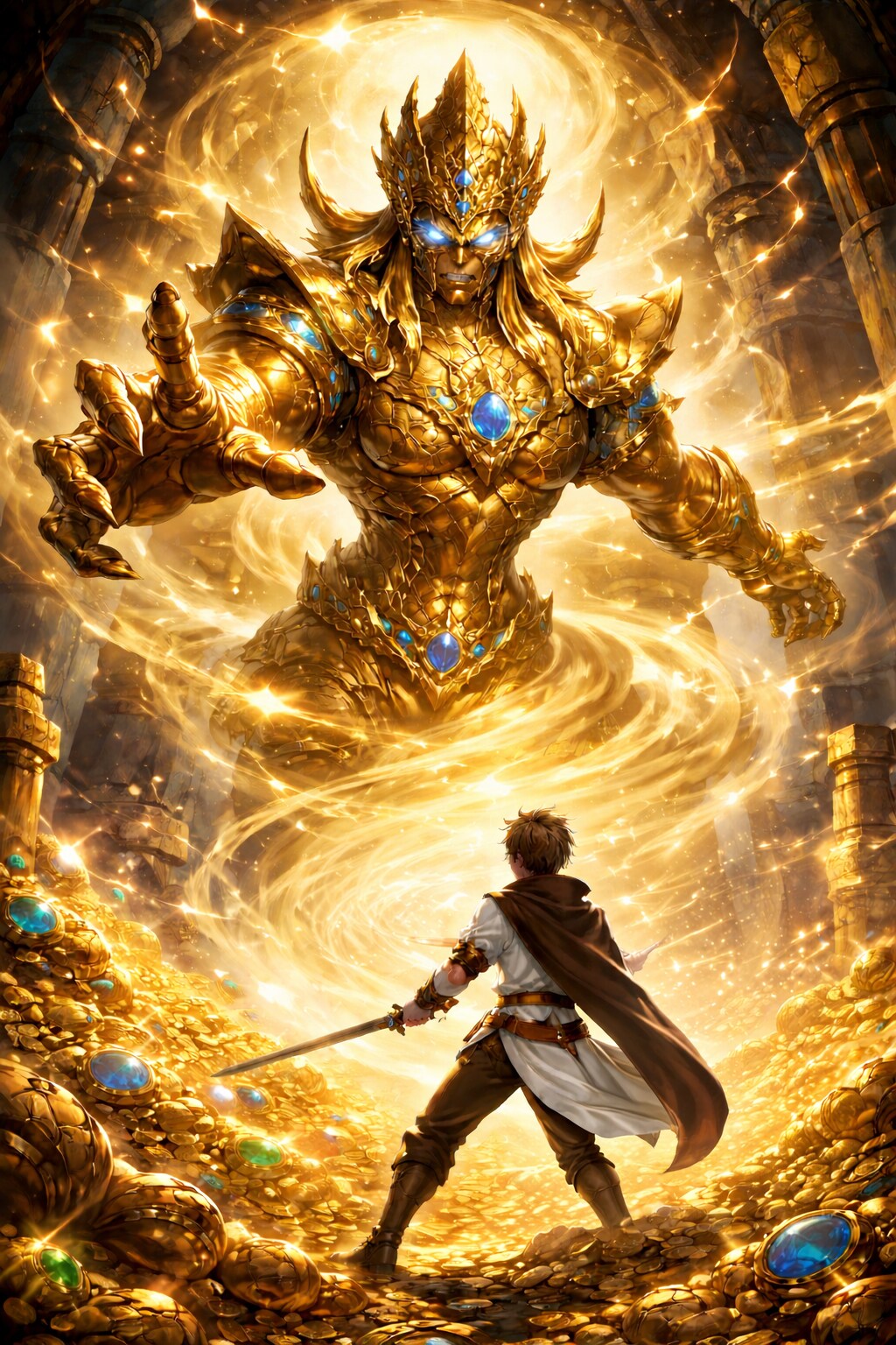 黄金魔神 | の人気AIイラスト・グラビア