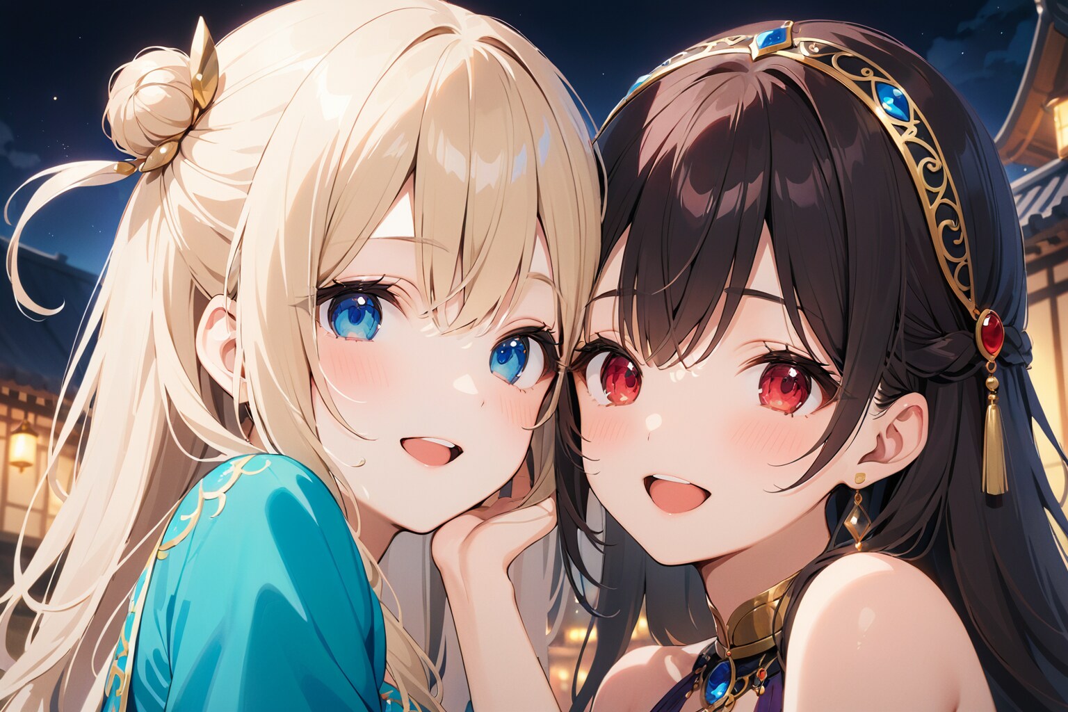 ちちぷいちゃんとししょちゃん