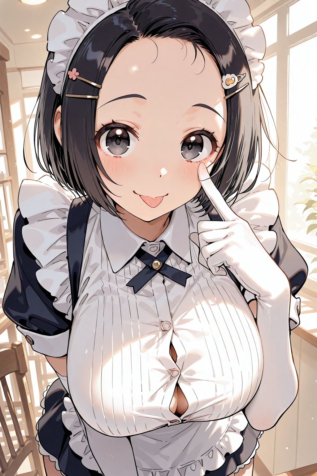べーっ