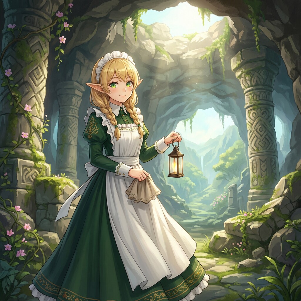 Geminiでメイドさん