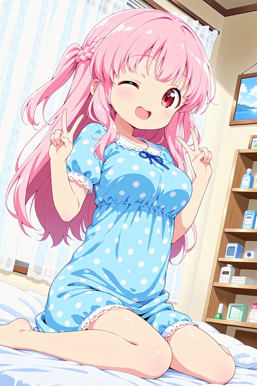 おはっぴーピース✌️