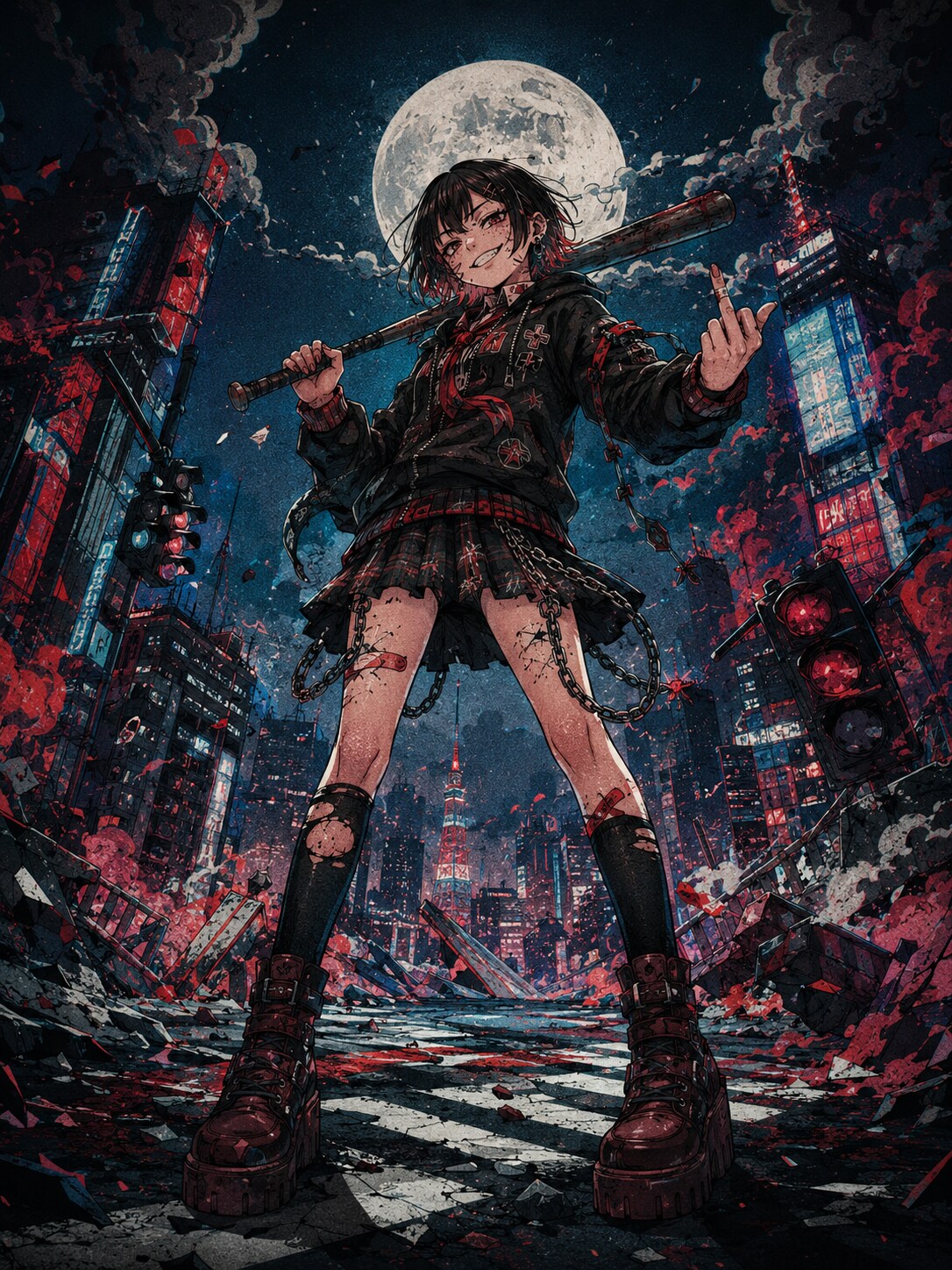 Anarchy #01 | の人気AIイラスト・グラビア