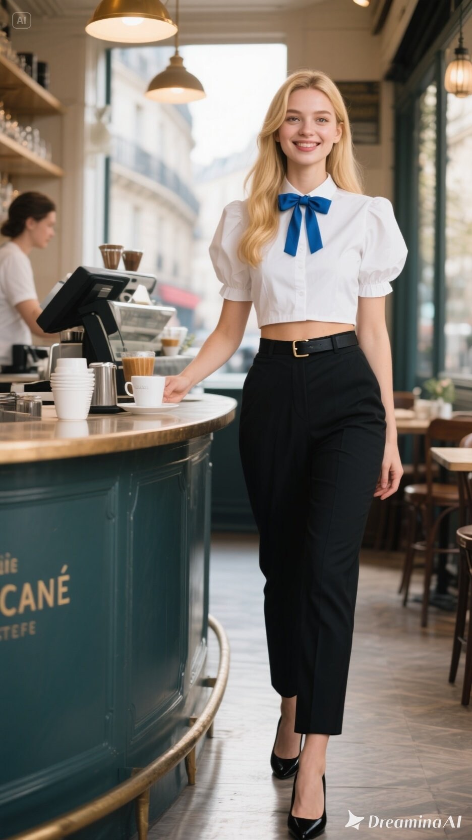 かっこかわいいフランス令嬢エミリー・シーニュのフレンチカフェ経営