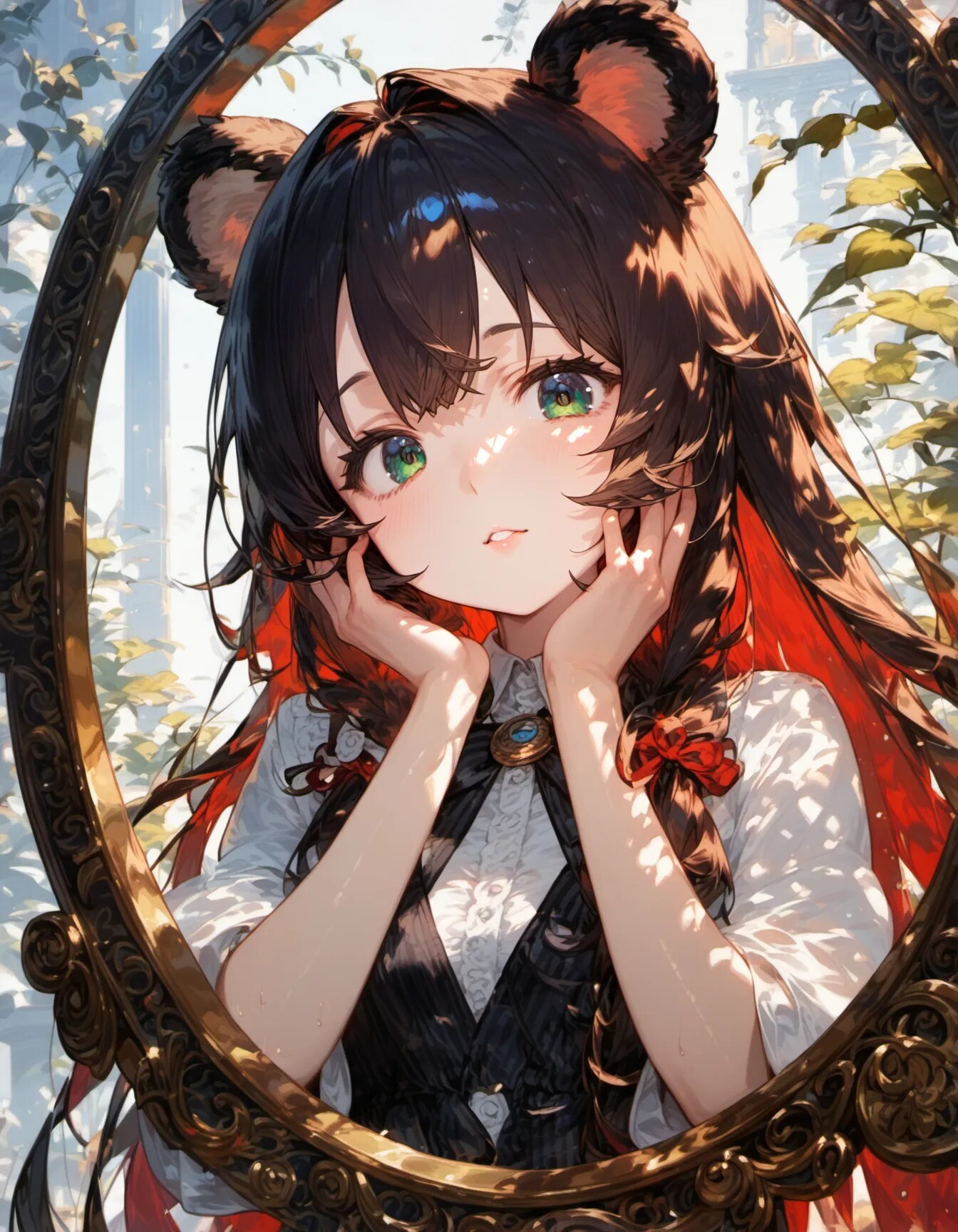 Reflections of Scarlet Wings
