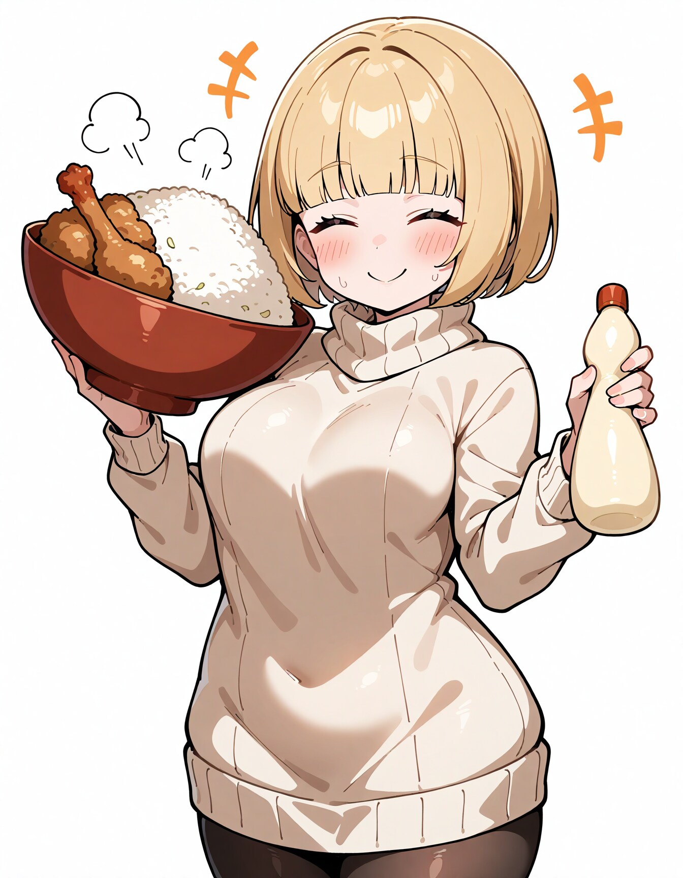ドカ食いの娘の再現