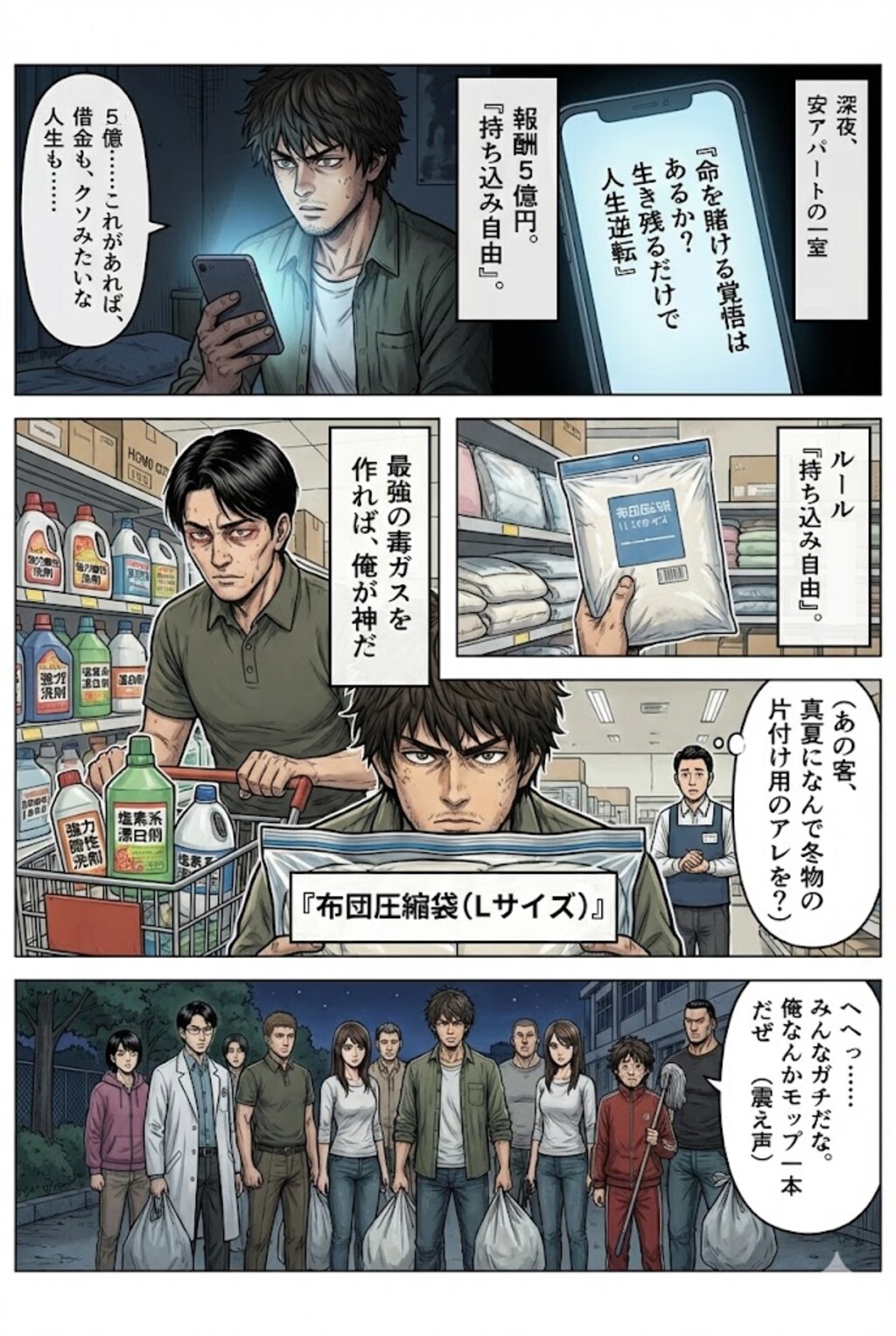 わけわか！　『体育館（サンクチュアリ）の掃除当番』