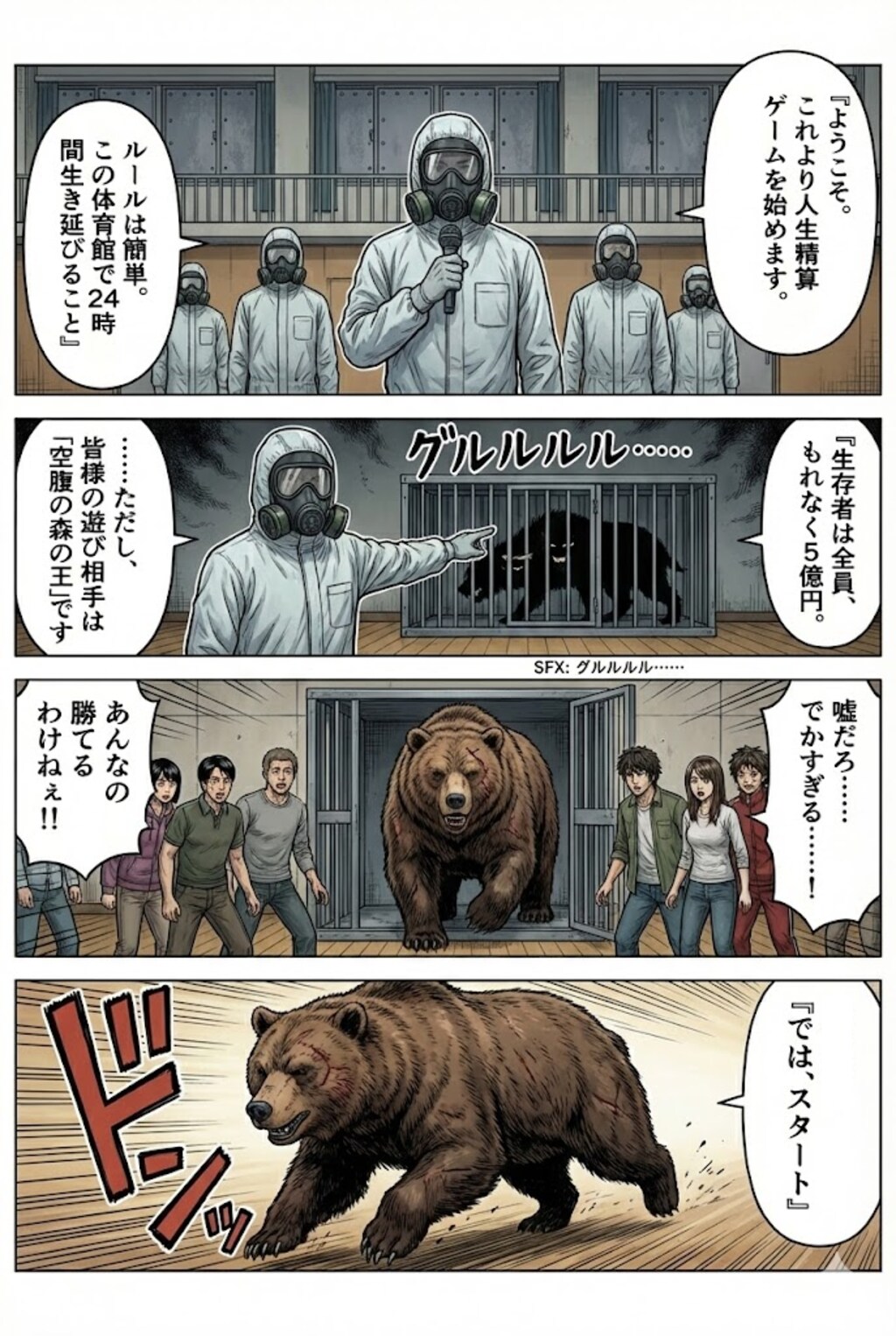 わけわか！　『体育館（サンクチュアリ）の掃除当番』