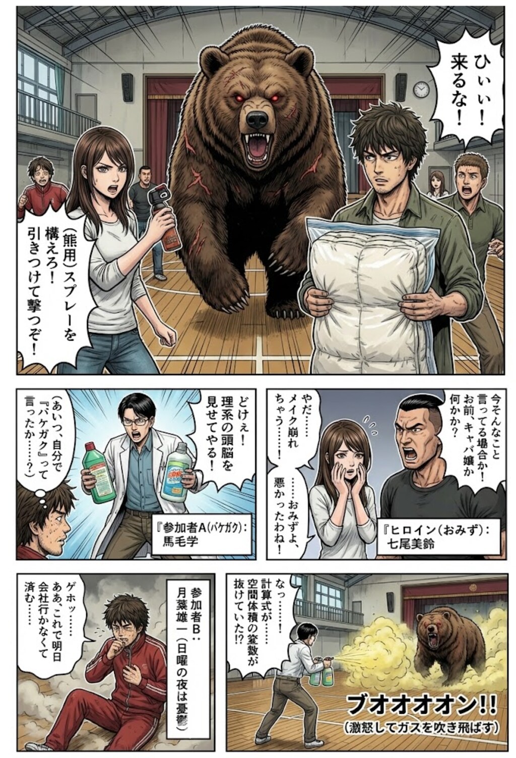 わけわか！　『体育館（サンクチュアリ）の掃除当番』