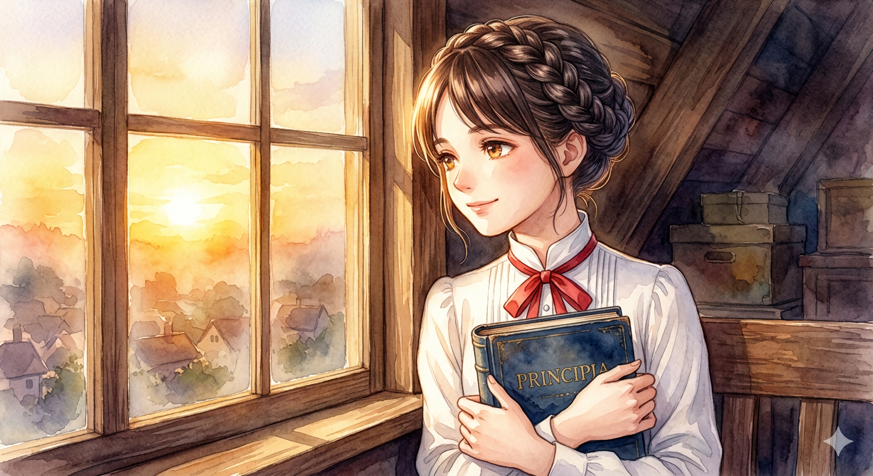 屋根裏部屋のフィロソフィア | の人気AIイラスト・グラビア