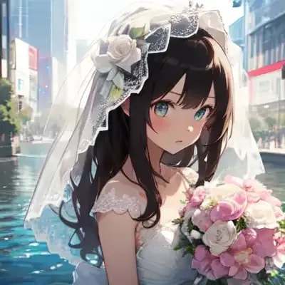 白黒ウエディング四姉妹三女麗