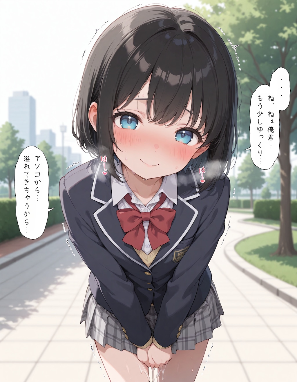 デート中の男の娘