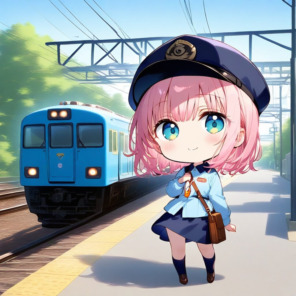 かわいい駅員さん