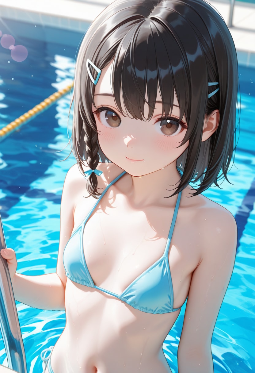 黒髪の美少女(381)