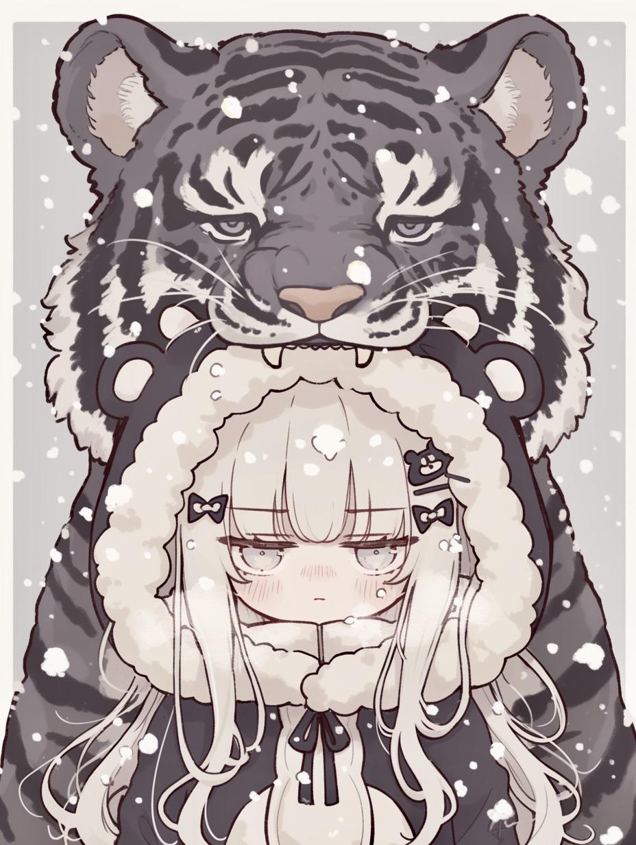 かまれた🐾 | の人気AIイラスト・グラビア