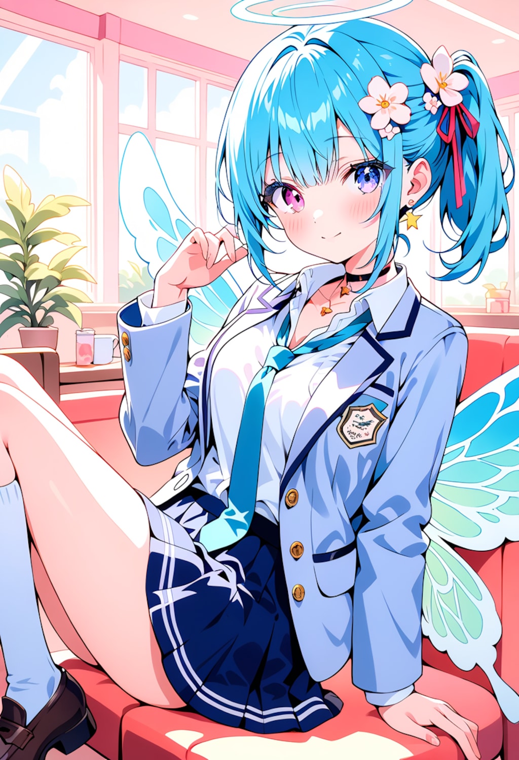 うちの子たちの制服着崩しコーデ