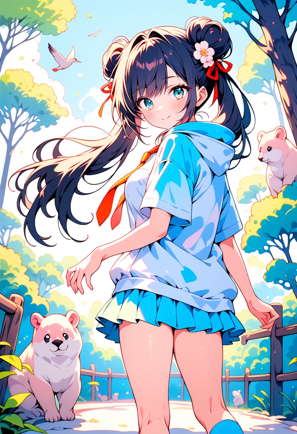 うちの子たちの制服着崩しコーデ