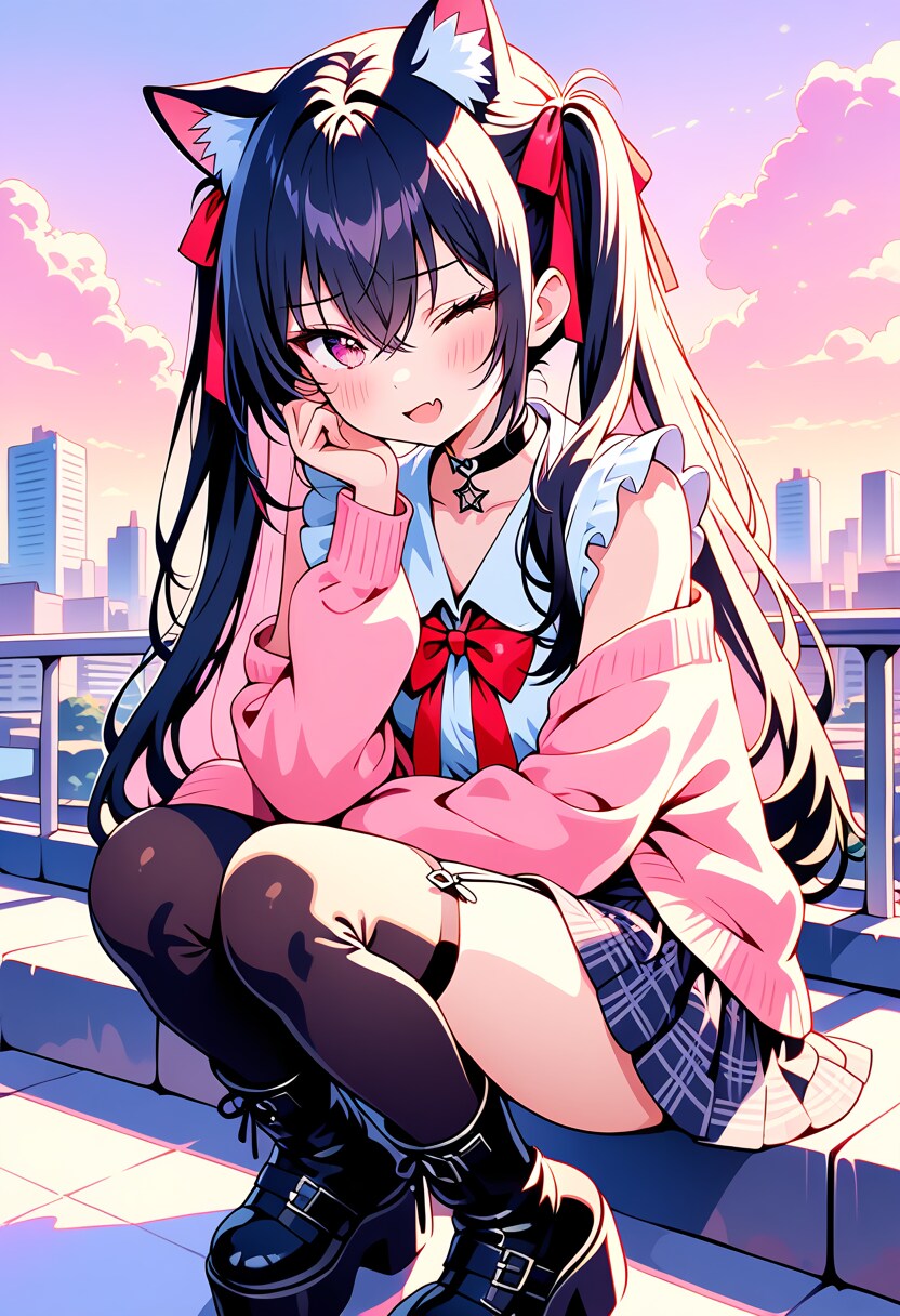 うちの子たちの制服着崩しコーデ