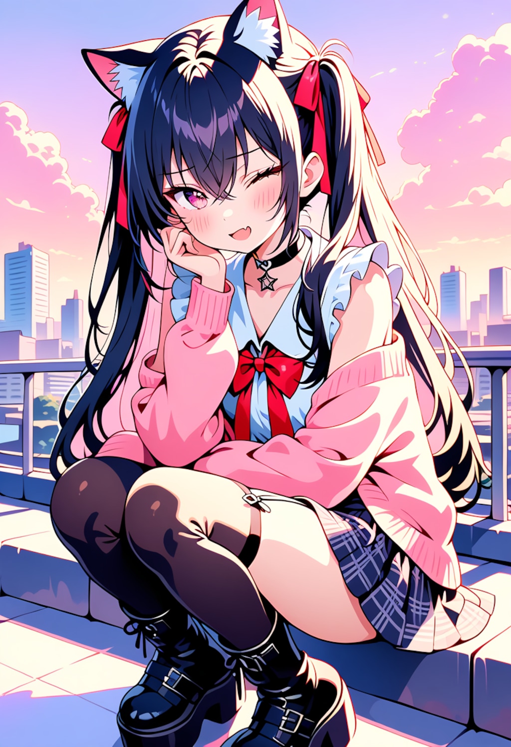 うちの子たちの制服着崩しコーデ