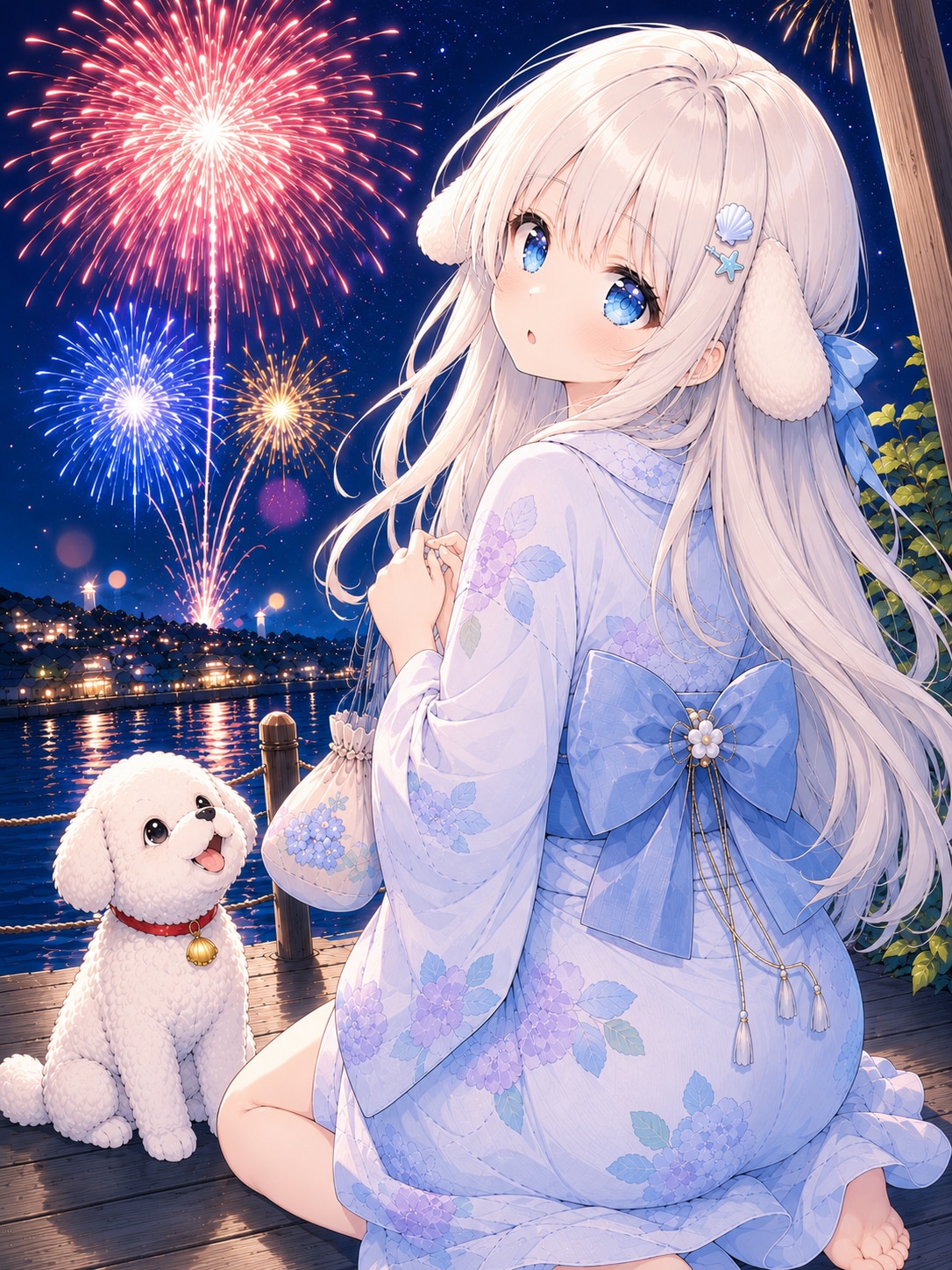 君と見上げる、夏夜の大輪