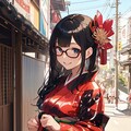 ツヤテカ着物🌟＋👘＝🎇 3枚目