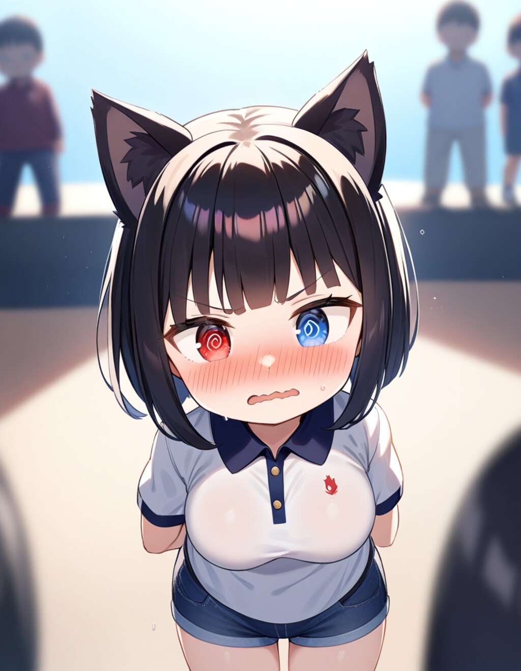 7月の通りすがりの迷子猫②