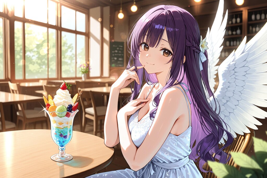 天使さんのスイーツタイム