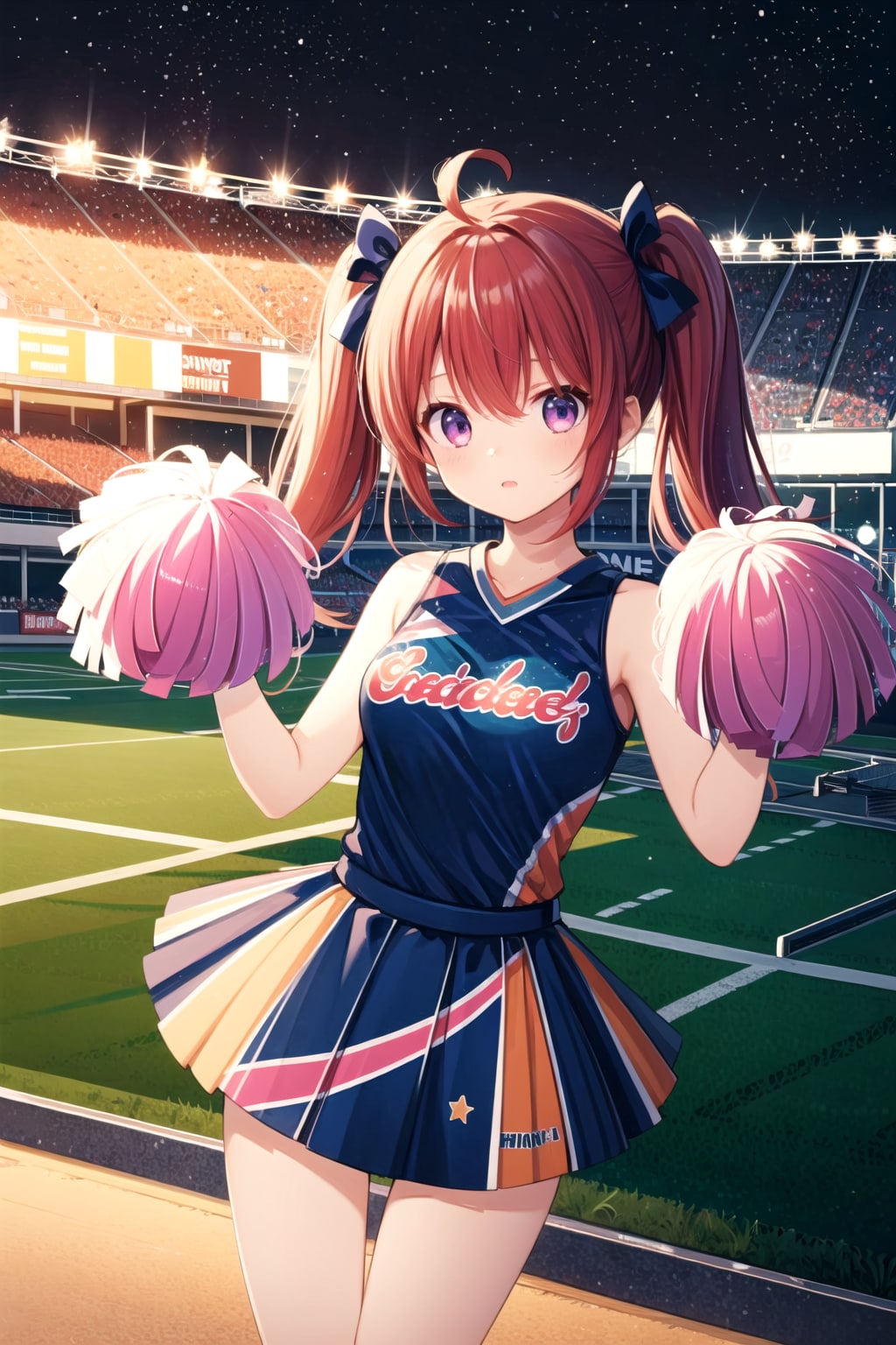 アホ毛　チアガール | の人気AIイラスト・グラビア