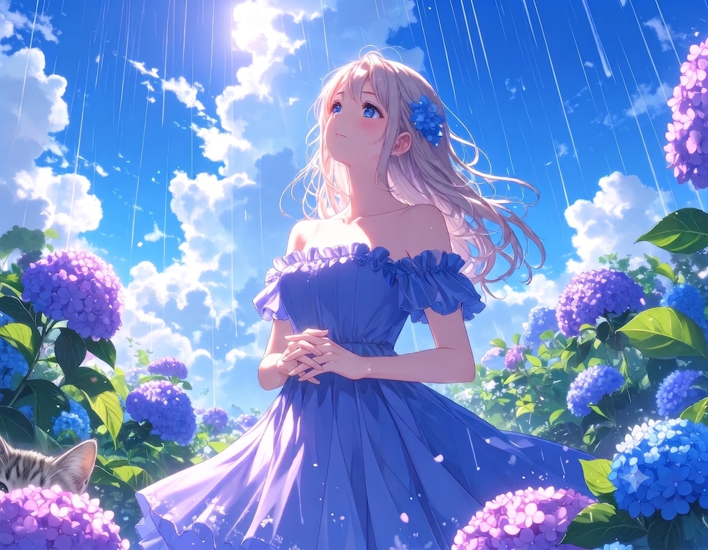 紫陽花