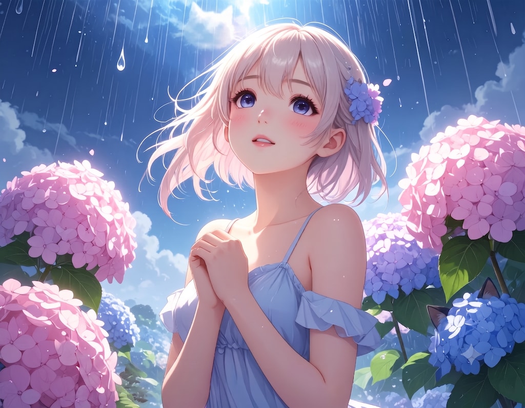 紫陽花