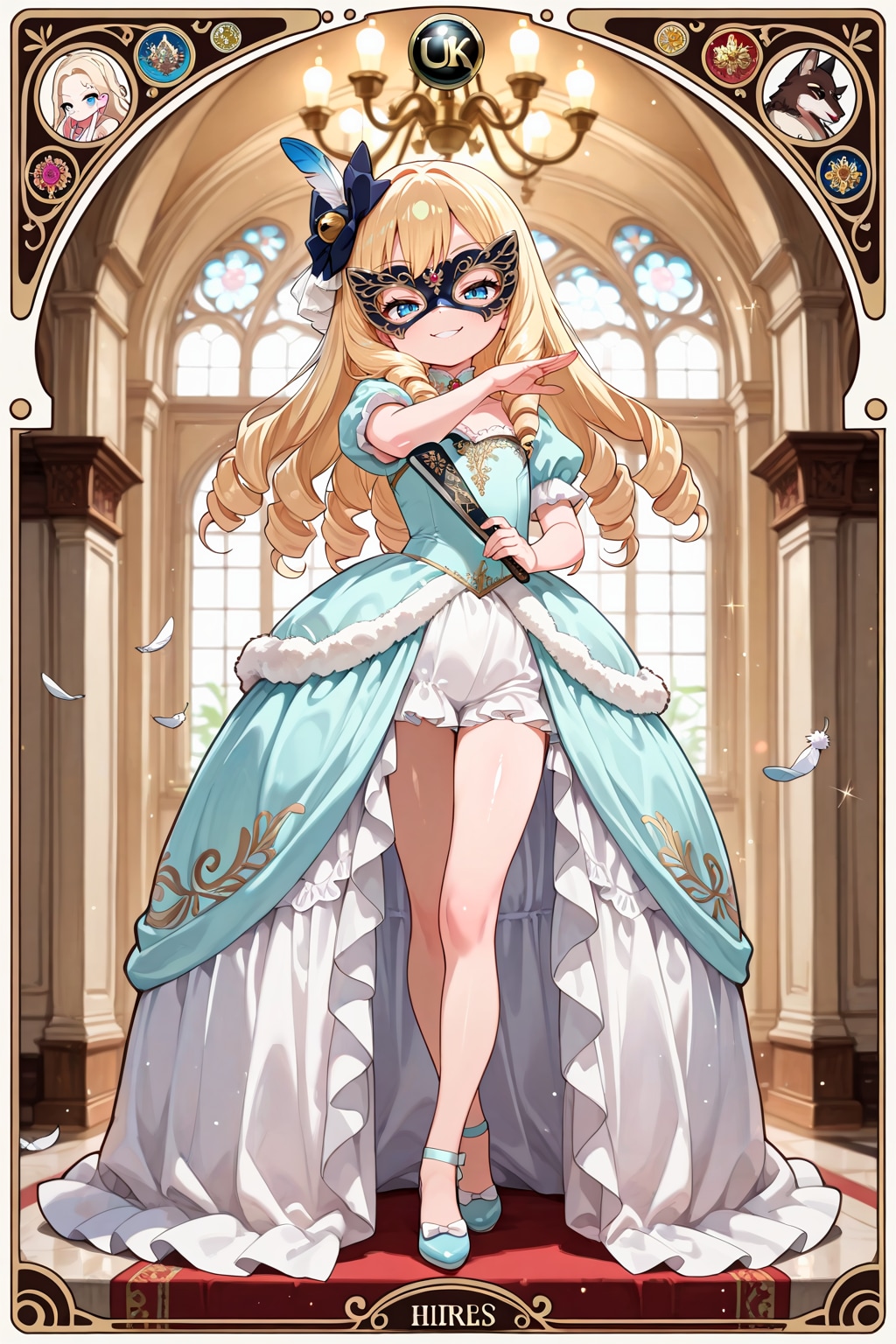 マスク大好きお嬢様