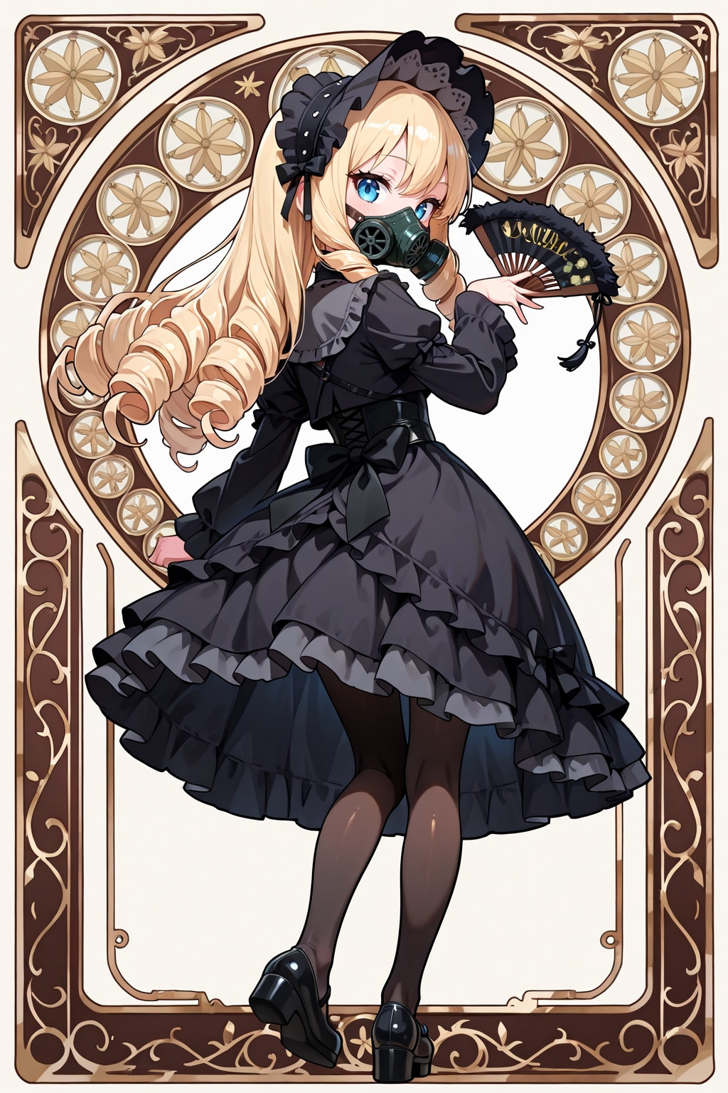 マスク大好きお嬢様