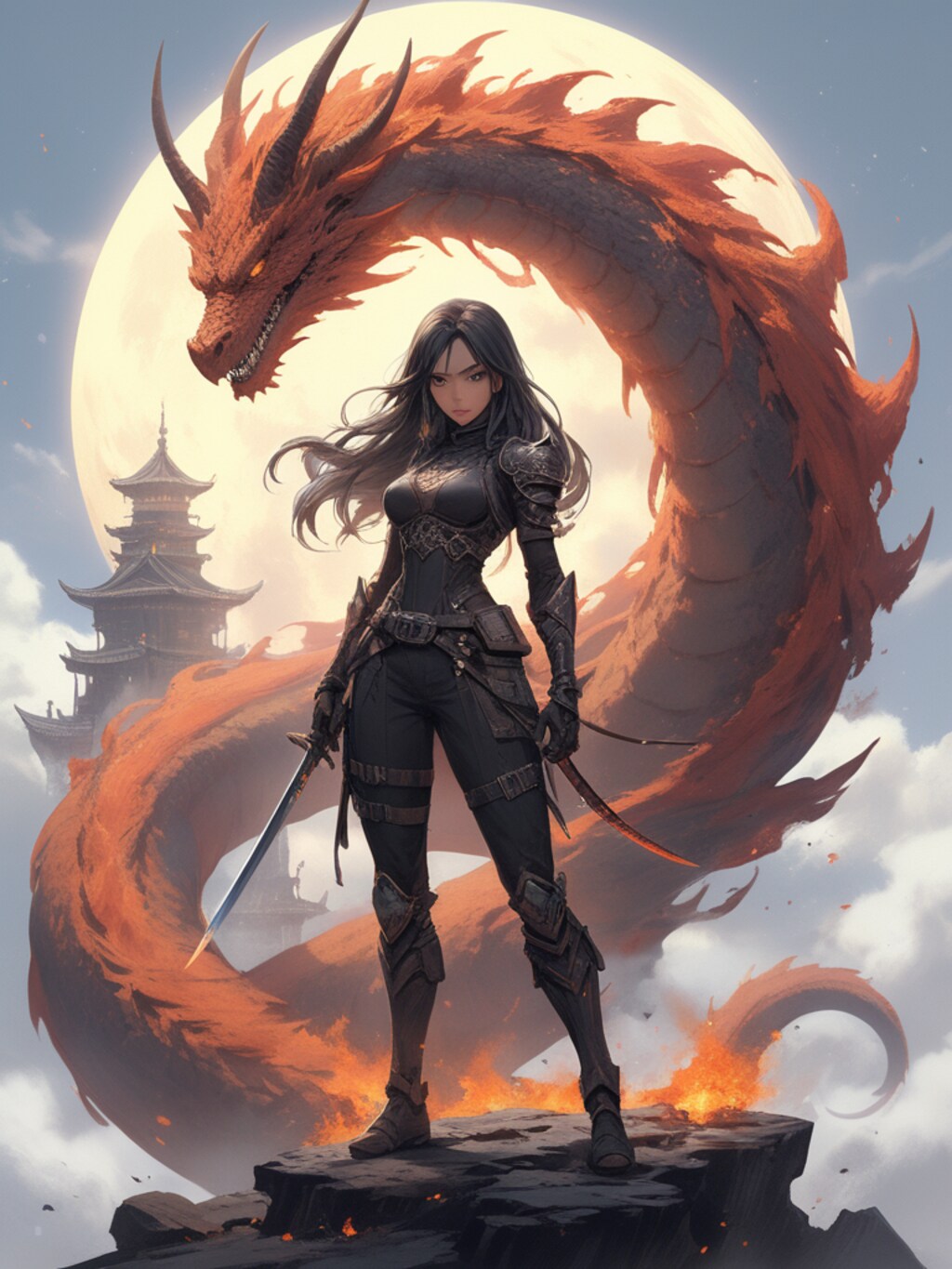 cyber ninja kunoichi