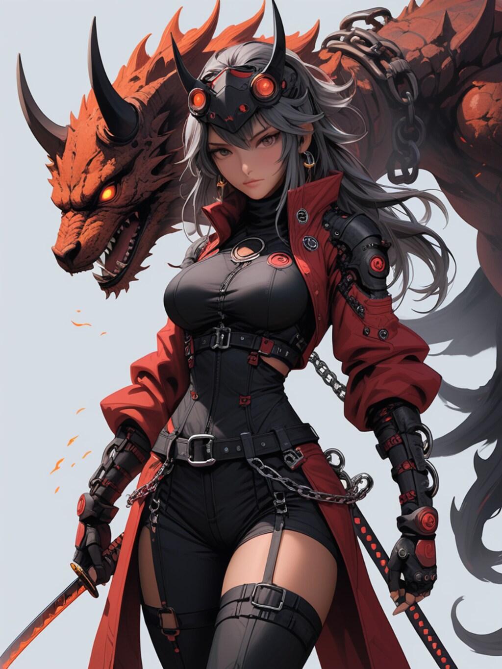 cyber ninja kunoichi