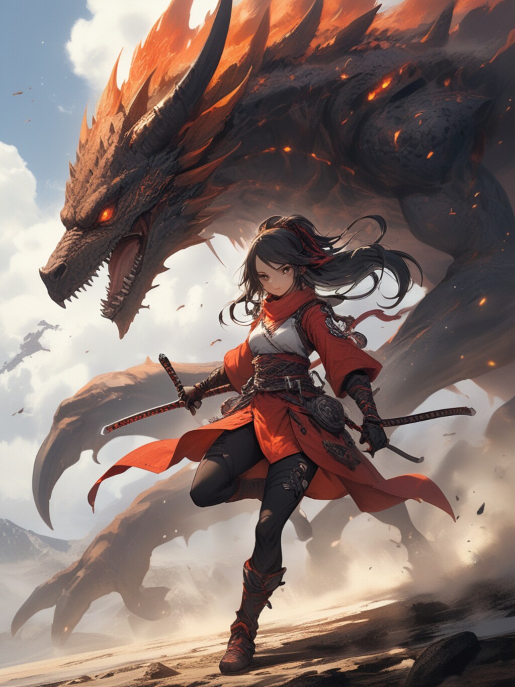 cyber ninja kunoichi