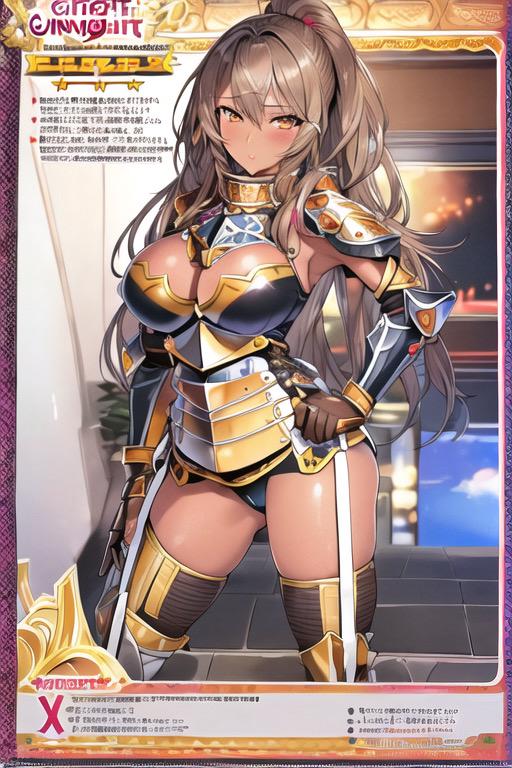 金髪黒ギャルイラスト集