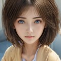 ショートヘア美少女 4枚目