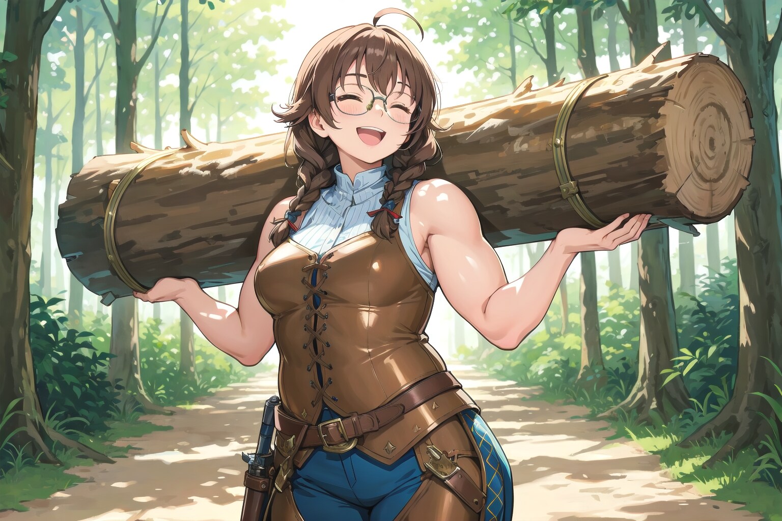 皆さん！丸太は持ちましたか！？