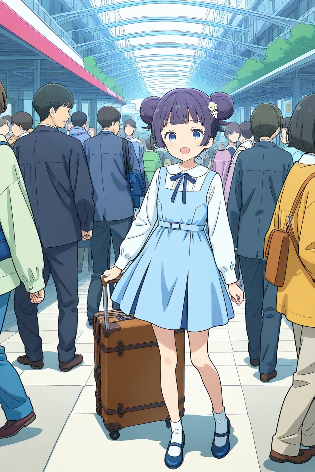 おばあちゃんちに行くおだんごちゃん🥰🍡✨